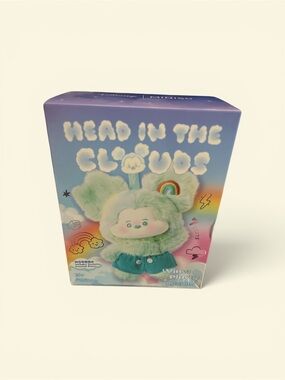 NIB Miniso x Disney Mickey Head In The Clouds Vinyl Plush Pendant Blind Box